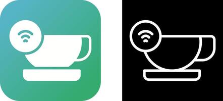 Smart Coffee Mug Vector Icon