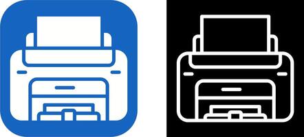 Laser Printer Vector Icon