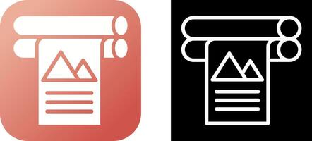 Large Format Printer Vector Icon