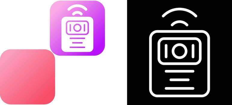 inalámbrico intercomunicador vector icono