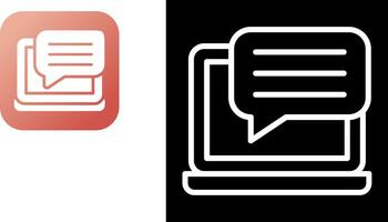 Live Chat Vector Icon