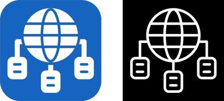 Network as a Service Vector Icon