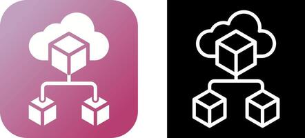 Cloud Infrastructure Vector Icon