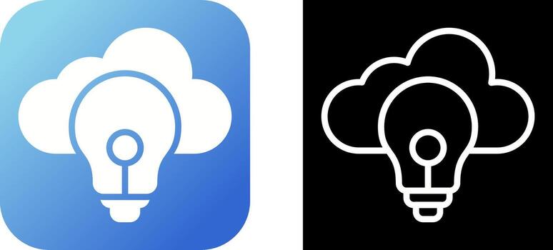 Cloud Strategy Vector Icon