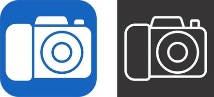 DSLR Camera Vector Icon