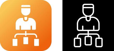 User Flow Vector Icon