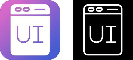 User Interface Design Vector Icon