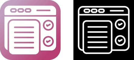 Concept Testing Vector Icon