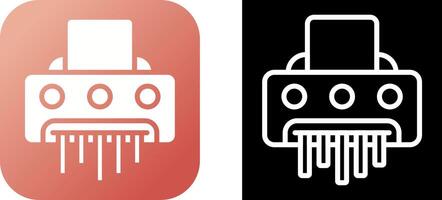Document Cut Vector Icon