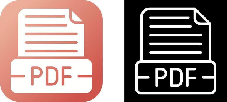 Document Formate Vector Icon