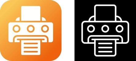 Document Print Vector Icon