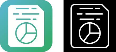 Document Insert Diagram Vector Icon