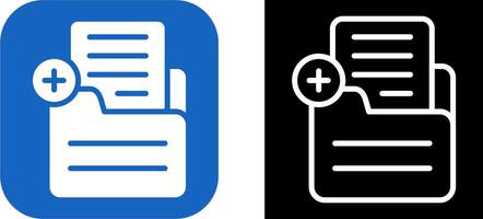 Document Add Vector Icon