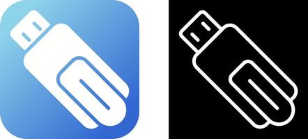 USB Flash Drive Vector Icon