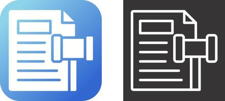 Legal Issues Vector Icon