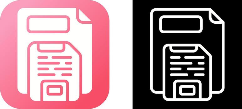 Save Button Vector Icon