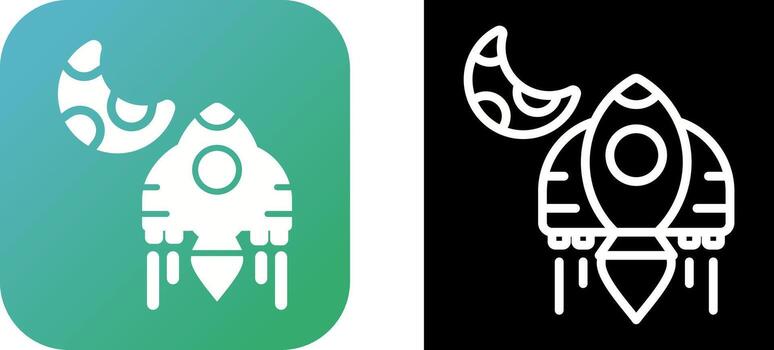 icono de vector de cohete