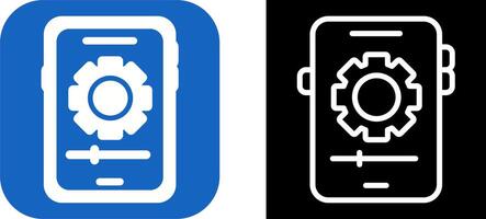 Smartphone Settings Vector Icon