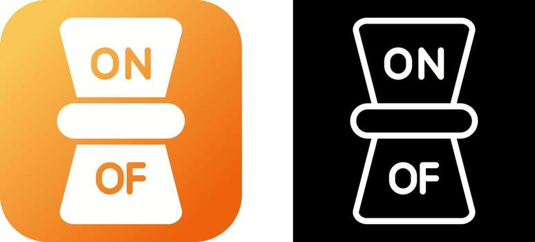 cambiar, vector, icono vector