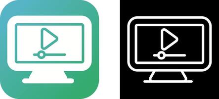icono de vector de vídeo