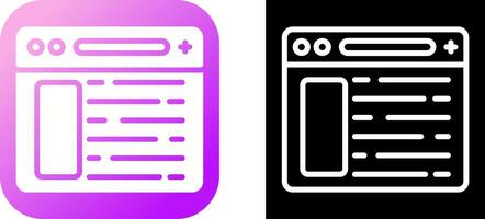 Browser Vector Icon