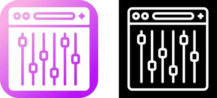 icono de vector de configuración