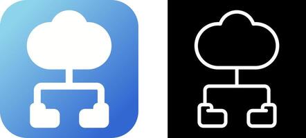 Cloud Computing Vector Icon