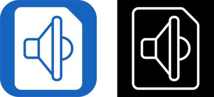 Audio File Vector Icon