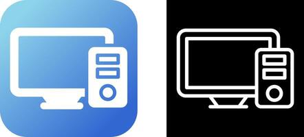 Desktop Vector Icon