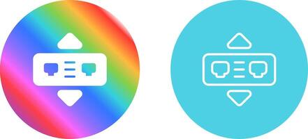 Network Bridge Vector Icon
