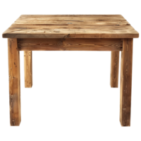 AI generated Gateleg table isolated on transparent background png