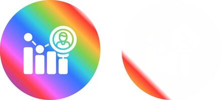 Customer Analytics Vector Icon