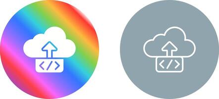 Cloud Deployment Vector Icon