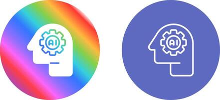 Artificial Intelligence Vector Icon