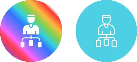 User Flow Vector Icon
