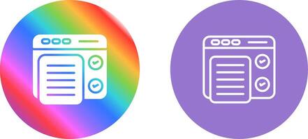 Concept Testing Vector Icon