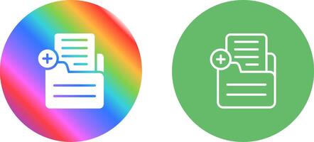 Document Add Vector Icon