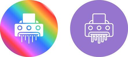 Document Cut Vector Icon