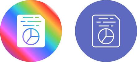 Document Insert Diagram Vector Icon