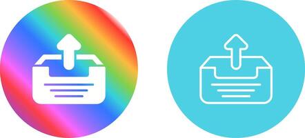 Outbox Vector Icon
