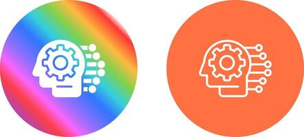 Machine Learning Vector Icon