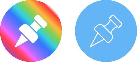 Thumbtack Vector Icon