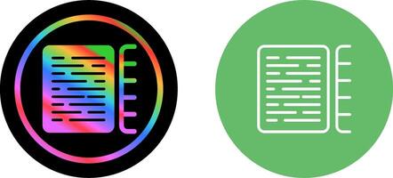 Document Indexing Vector Icon