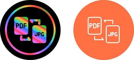 Document Conversion Vector Icon