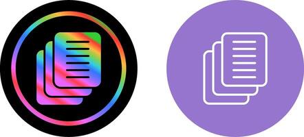 Document Version Control Vector Icon