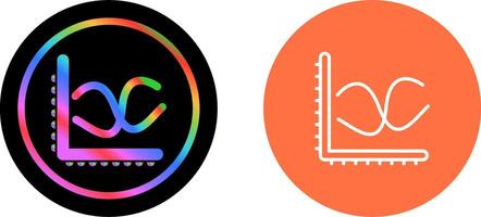 Graph Vector Icon