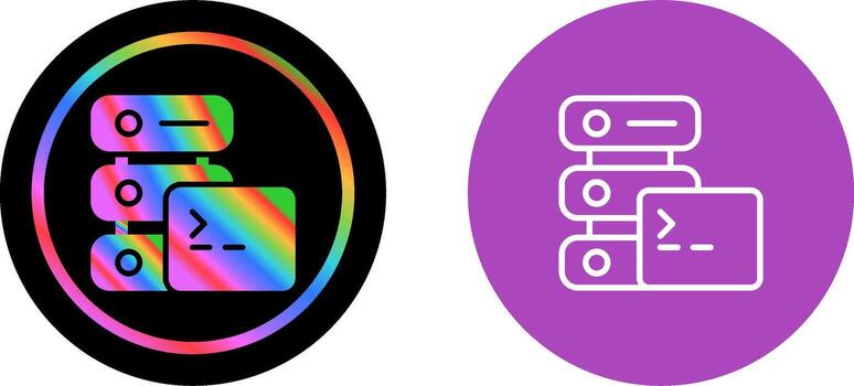 SSH Hosting Vector Icon