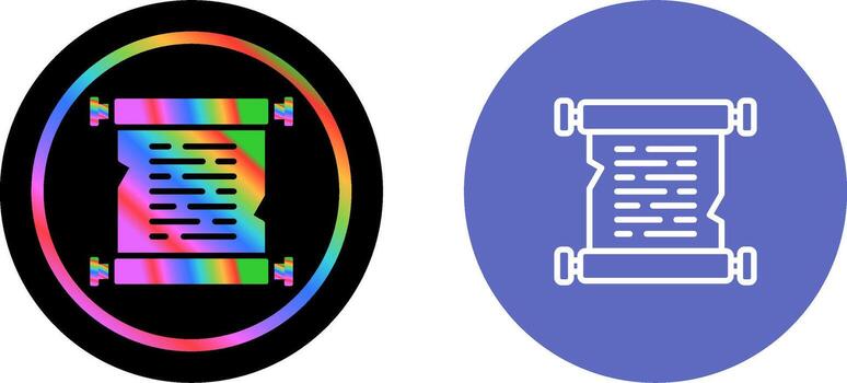Scroll Vector Icon