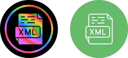 XML Vector Icon
