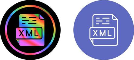 XML Vector Icon
